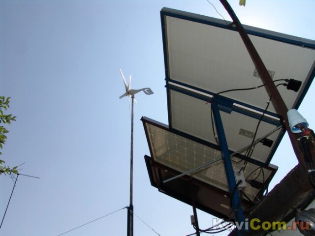 установка солнечных батарей